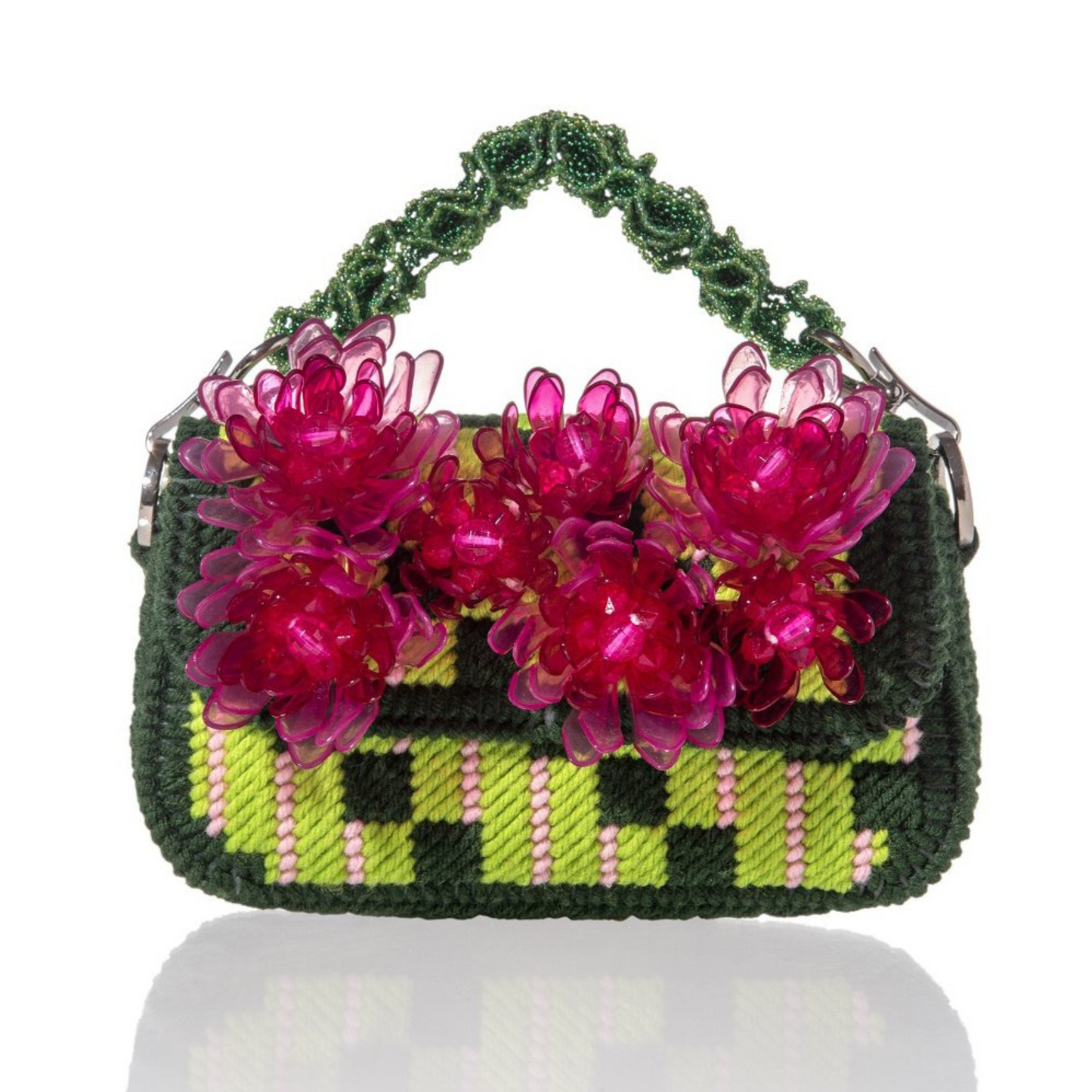 SILK Green - Hand Bag