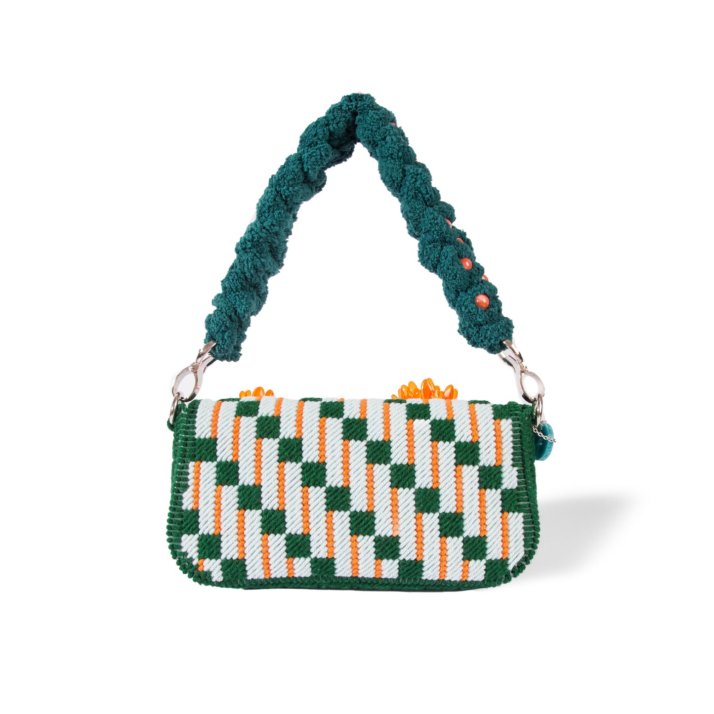 ATACAMA Silk Macro in Teal Orange