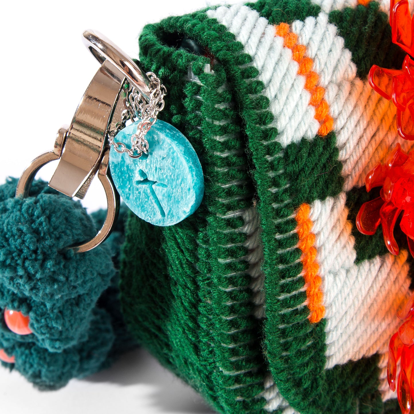 ATACAMA Silk Macro in Teal Orange