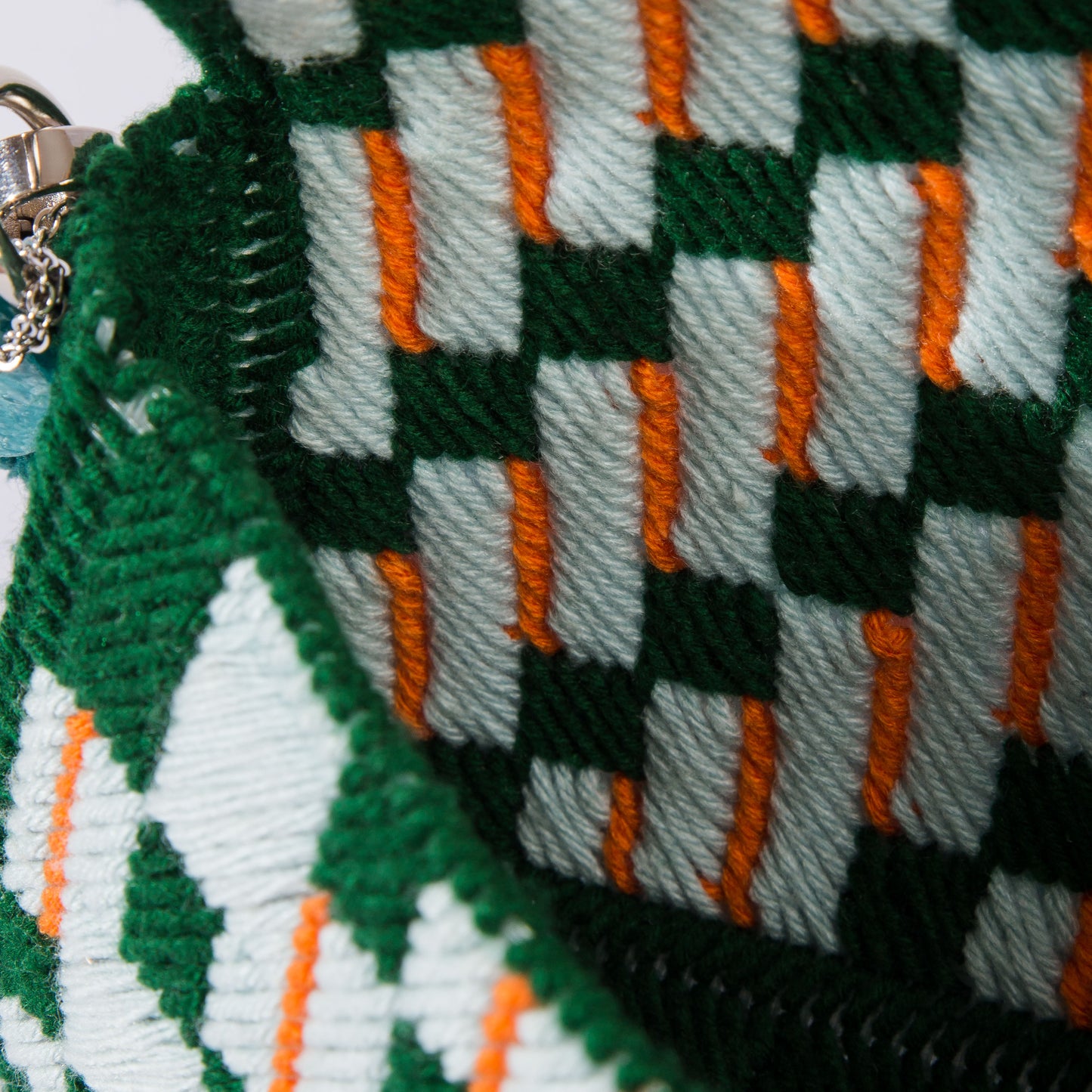 ATACAMA Silk Macro in Teal Orange