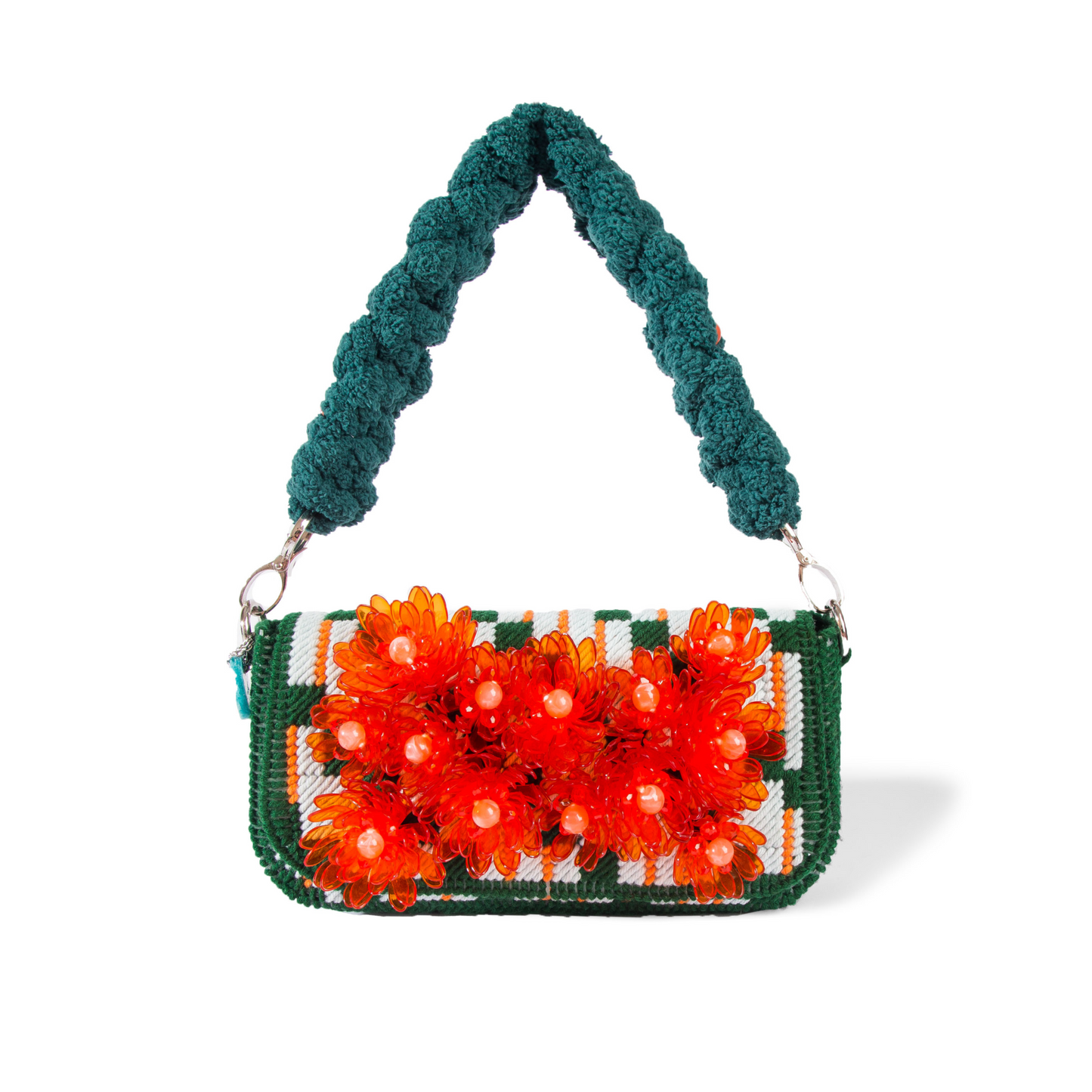 ATACAMA Silk Macro in Teal Orange