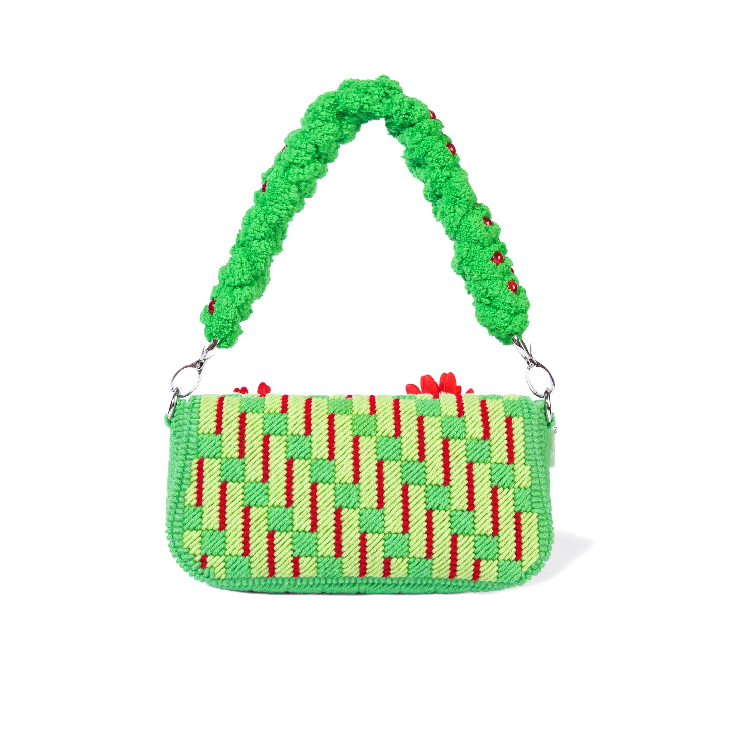 ATACAMA Silk Macro in Red Green