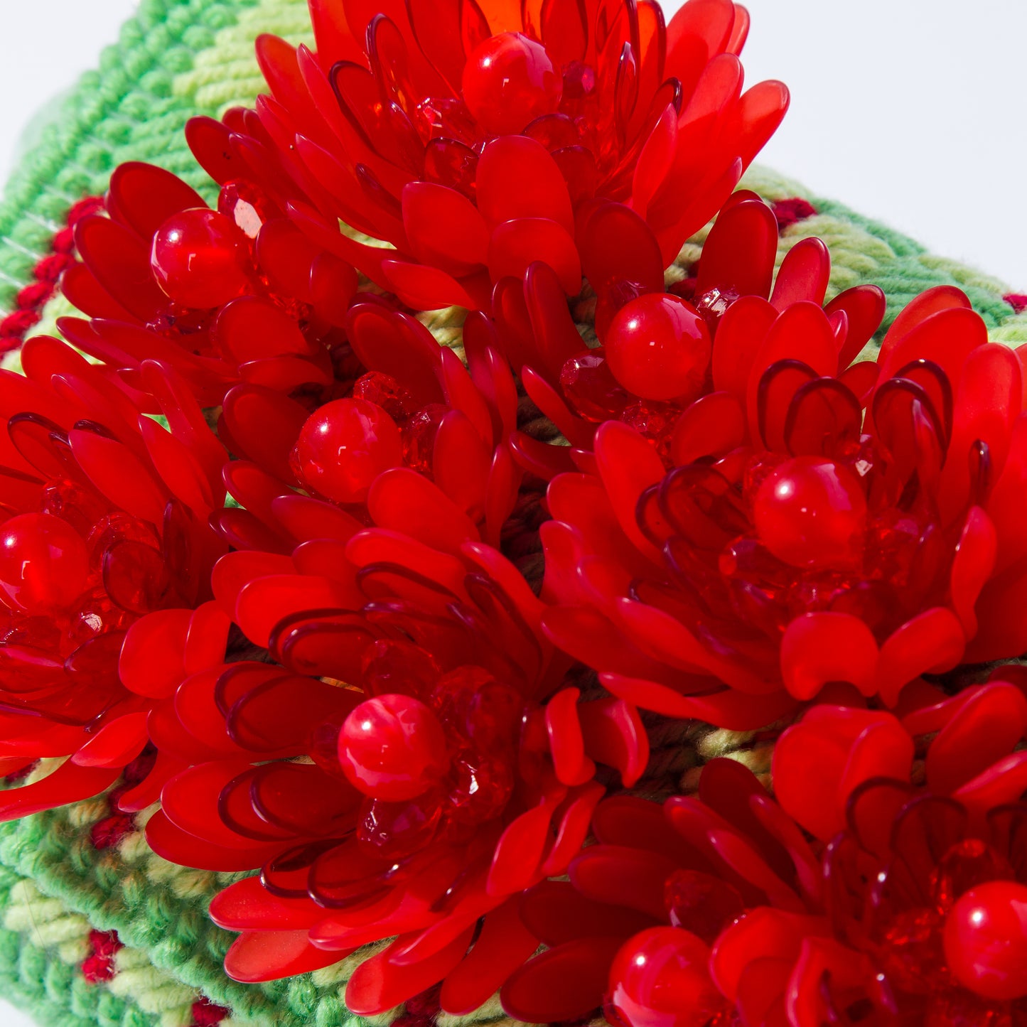 ATACAMA Silk Macro in Red Green