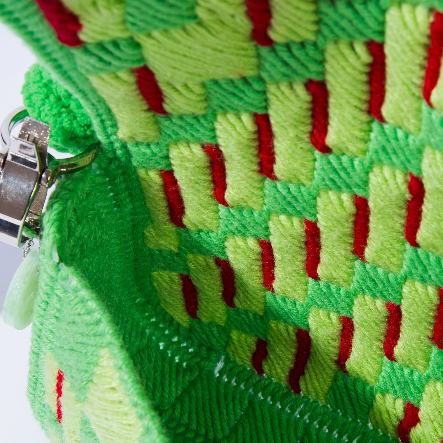 ATACAMA Silk Macro in Red Green