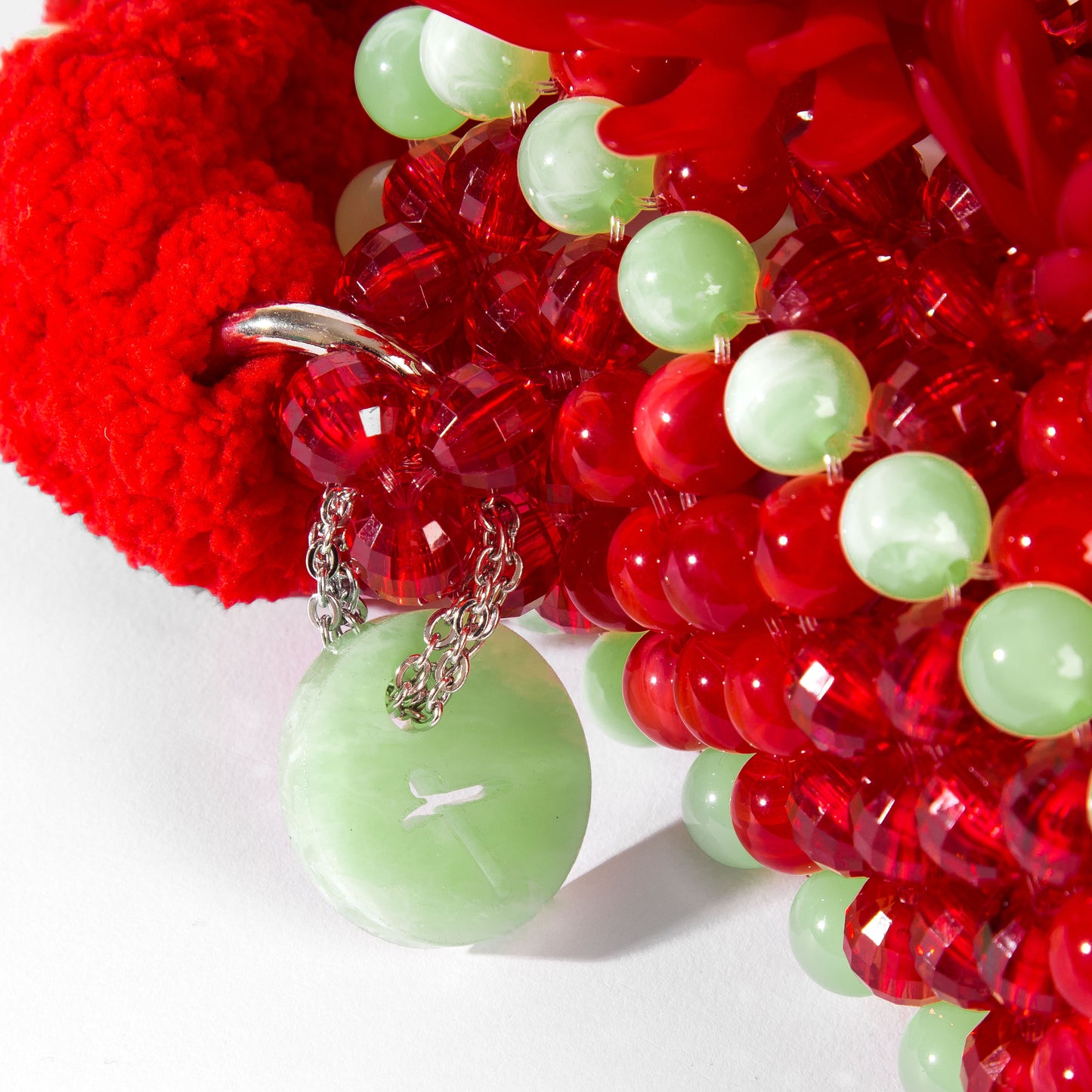 ATACAMA Beaded in Red Green