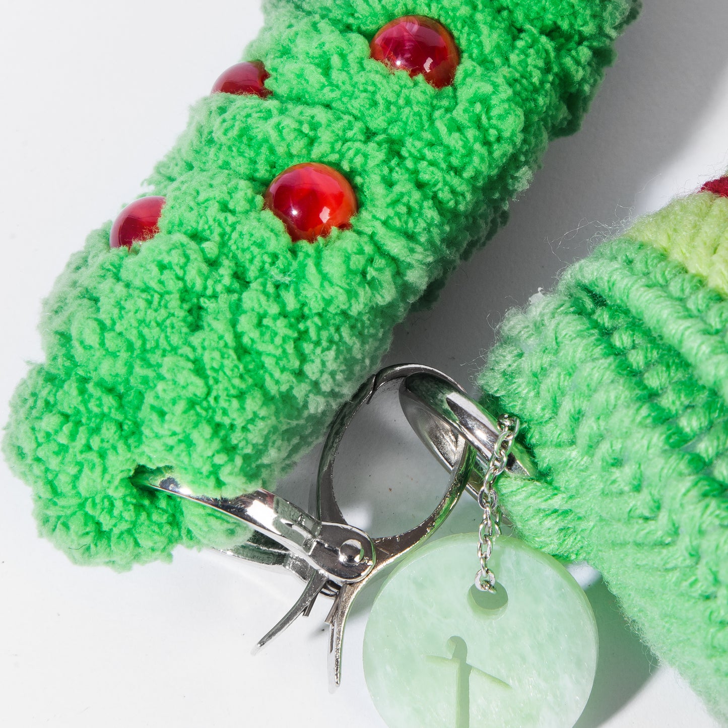 ATACAMA Silk Macro in Red Green