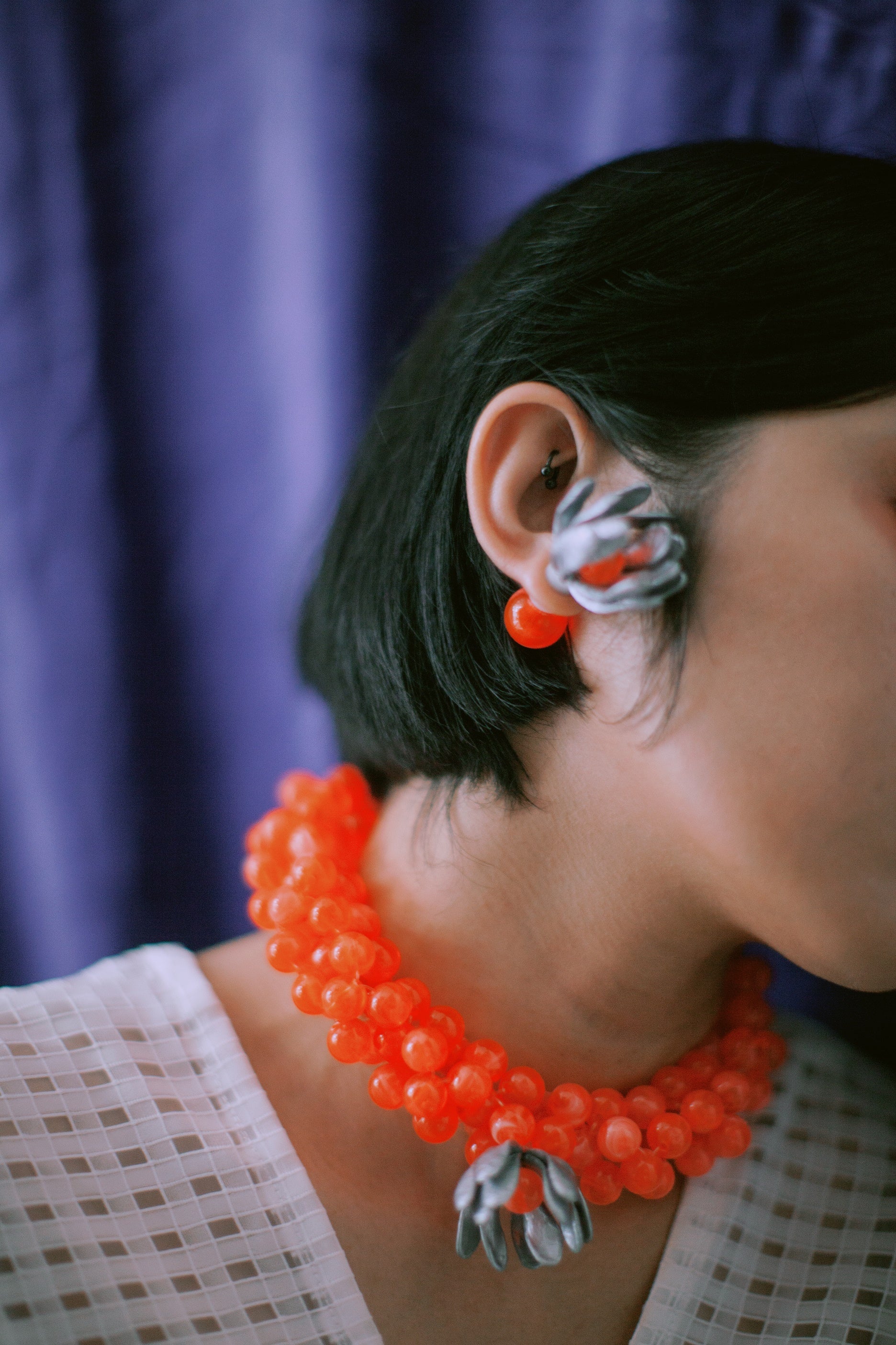 HANA - Metalic Necklace - TAM ILLI