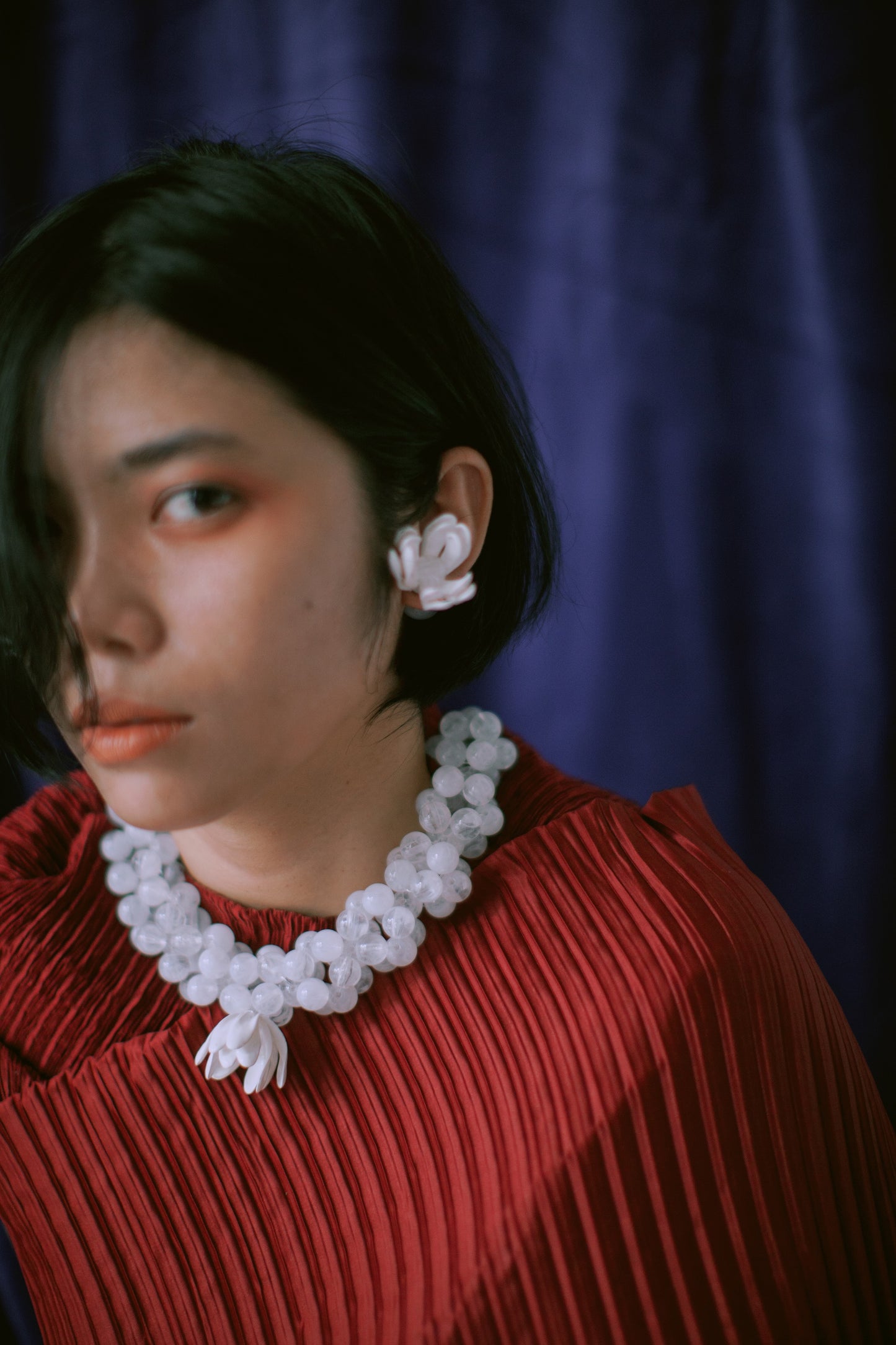 HANA - White Necklace (Pre-Order) - TAM ILLI