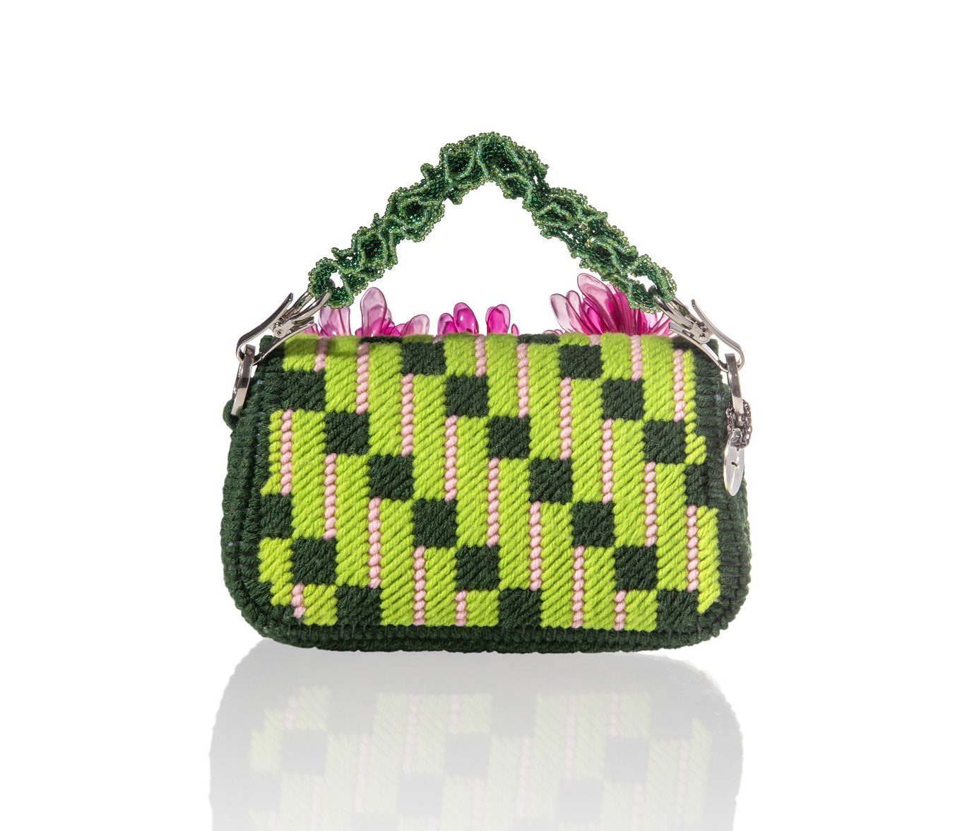 SILK Green - Hand Bag