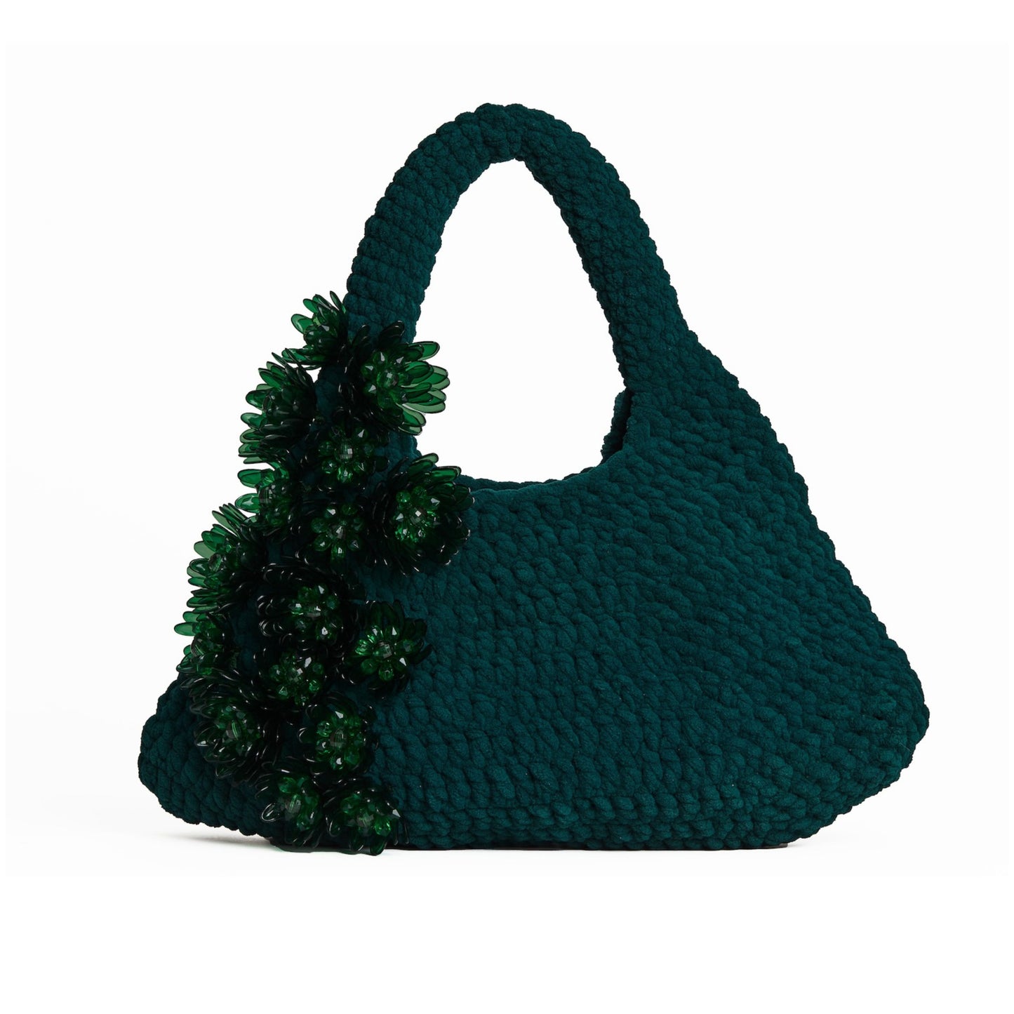 Blooming JARDIN Hobo Bag in Green
