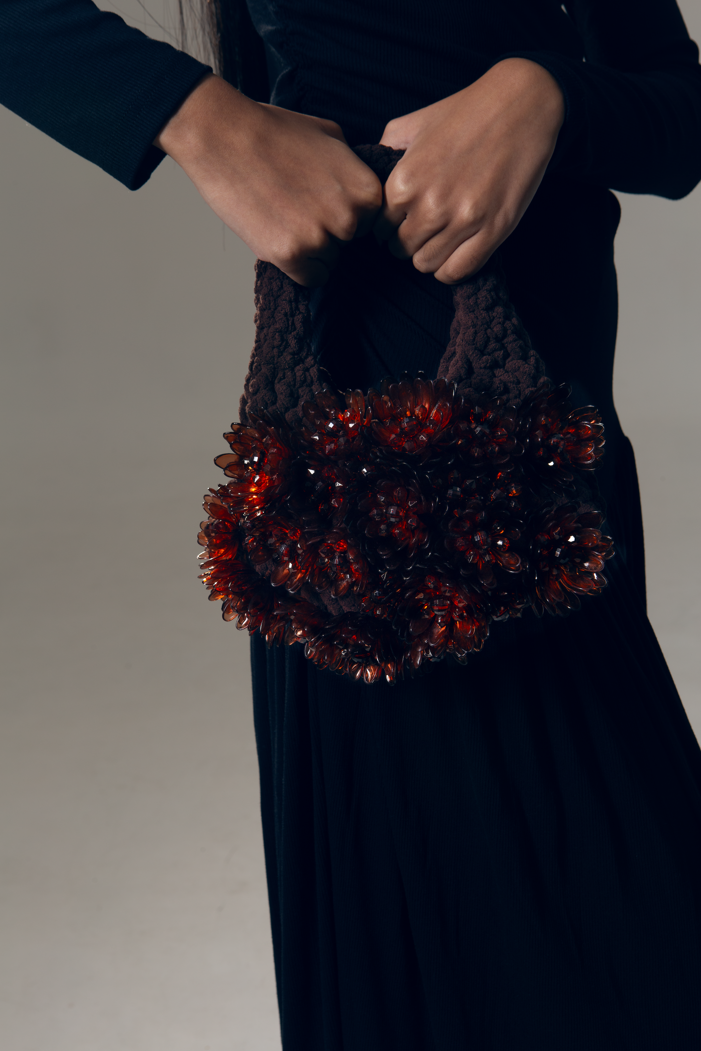 Blooming JARDIN Petite Bag in Brown
