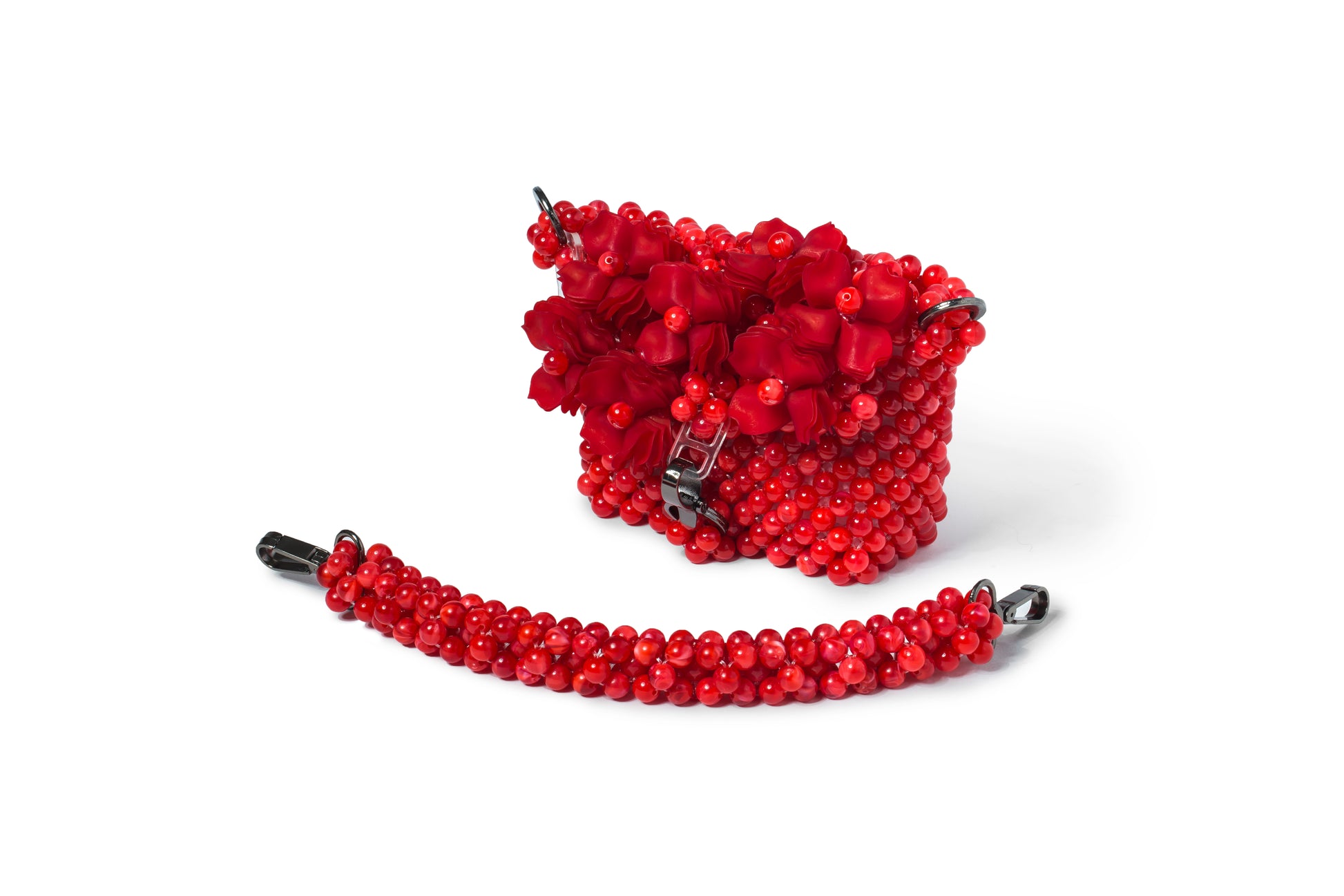 JARDIN - Fleur Bag - Red - TAM ILLI